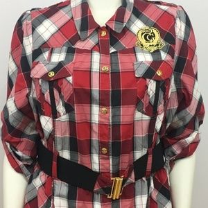 👗COOGI Australia 👗 Mini dress with belt👗